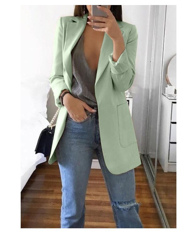 Lapel Slim Cardigan Temperament Blazer - Image 7
