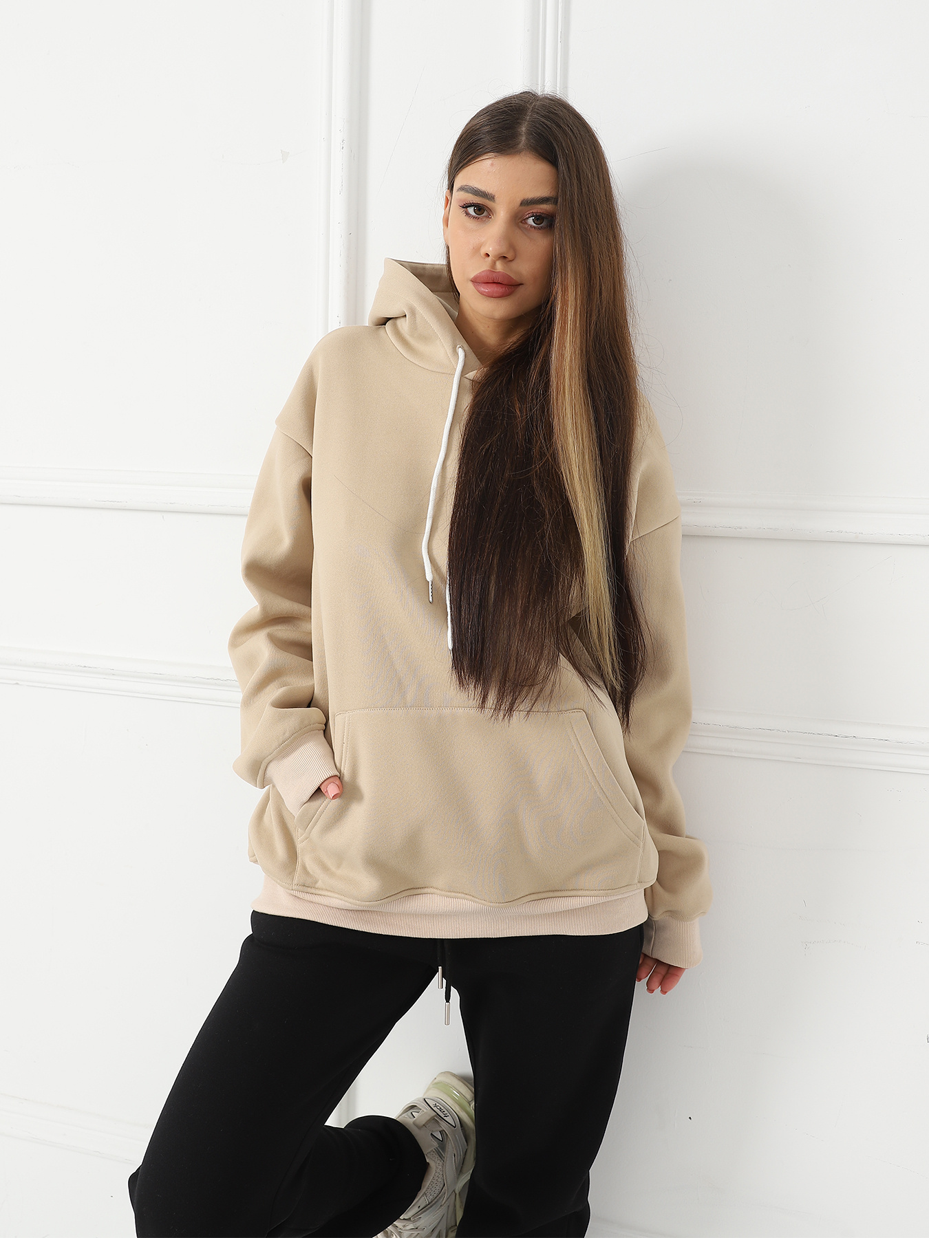 Women's Fashionable Casual Printed Long Sleeved Sweatshirt - Image 9