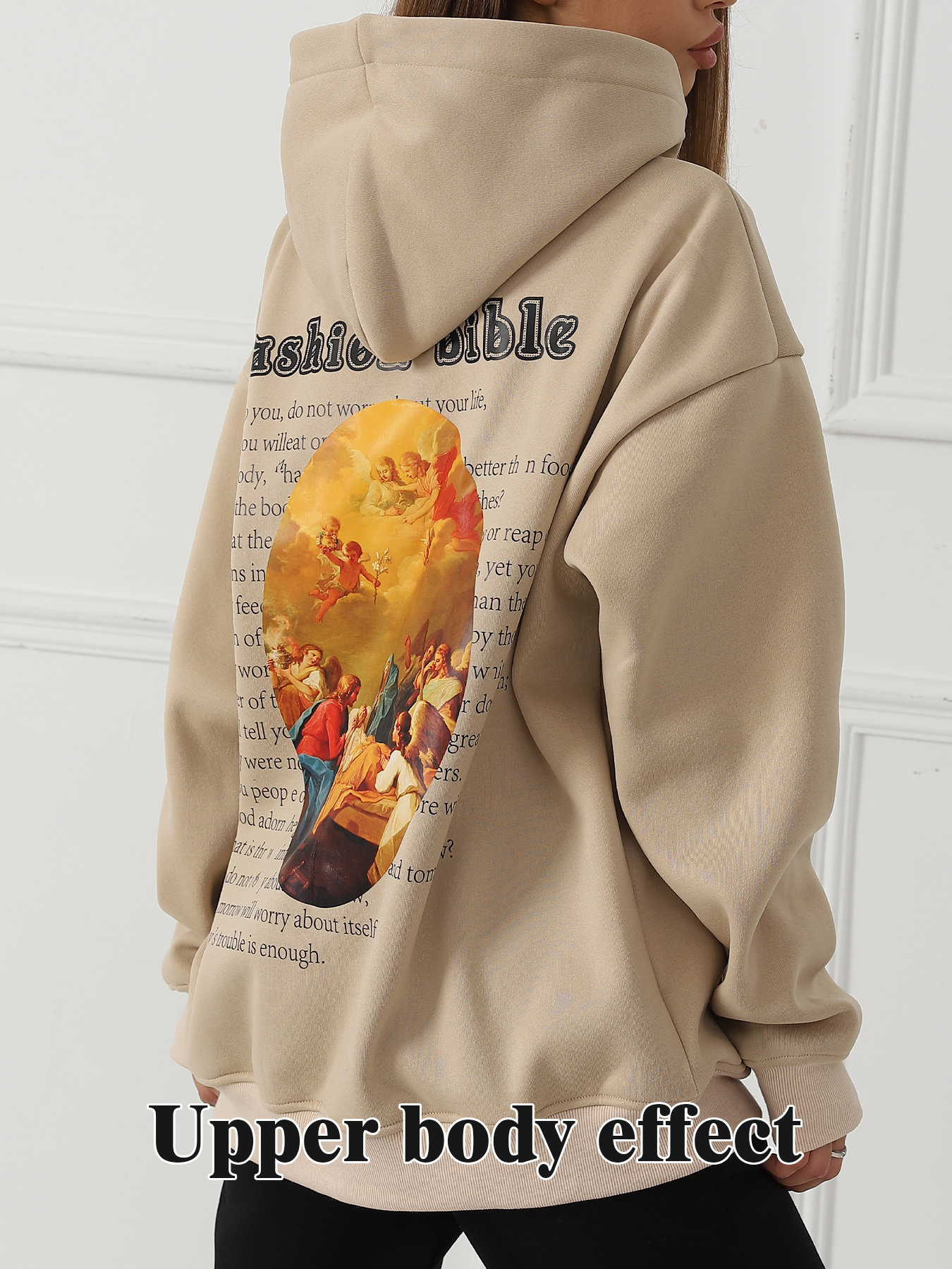 Women's Fashionable Casual Printed Long Sleeved Sweatshirt - Image 4