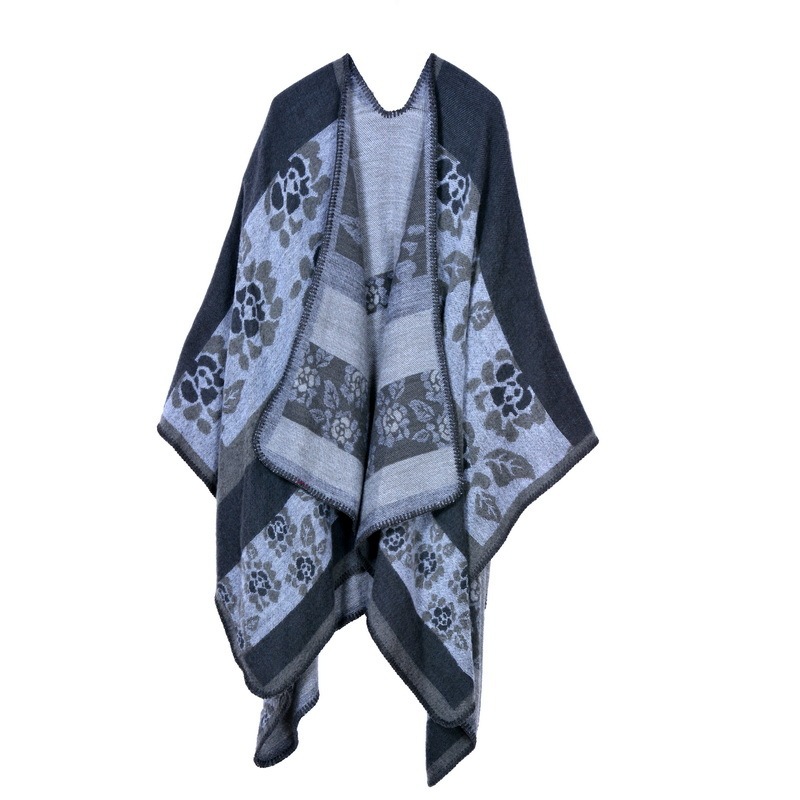 Autumn And Winter Scarf Versatile Lattice Ladies Travel Shawl - Image 9