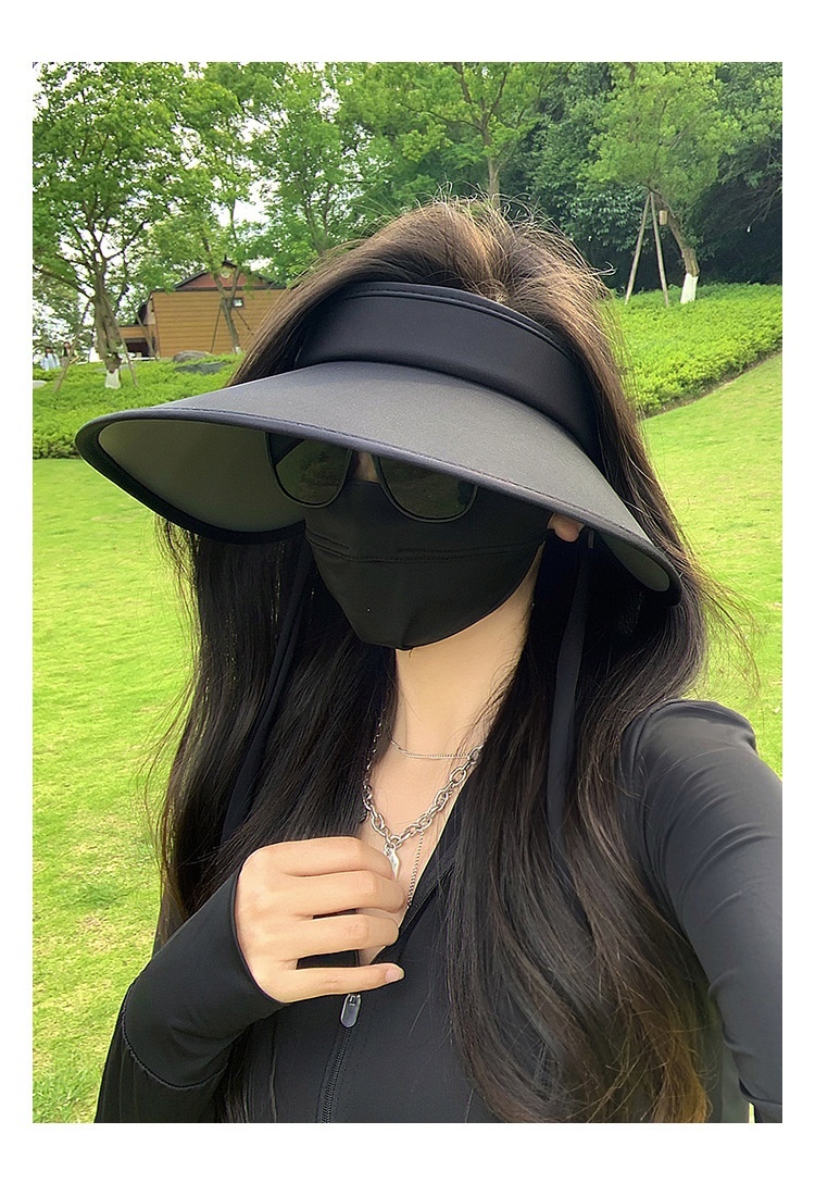 Air Top Sun Protection Hat Female Summer Cycling UV Protection - Image 2
