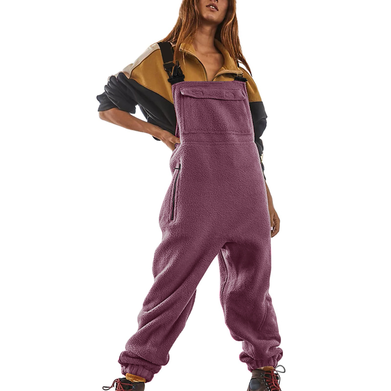 Women Workwear Jumpsuit Polar Fleece - Image 3