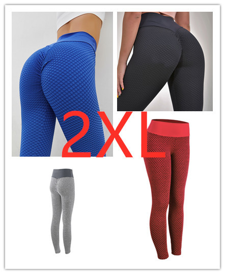 Plaid Leggings Fitness Yoga Pants Women's Seamless High Waist Breathable Gym Leggings - Image 9