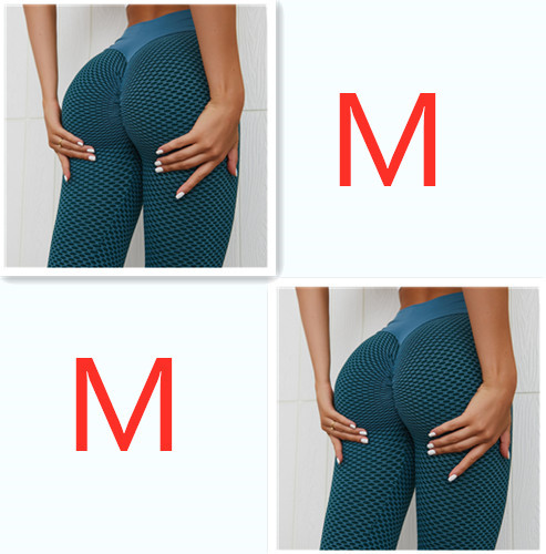 Plaid Leggings Fitness Yoga Pants Women's Seamless High Waist Breathable Gym Leggings - Image 6