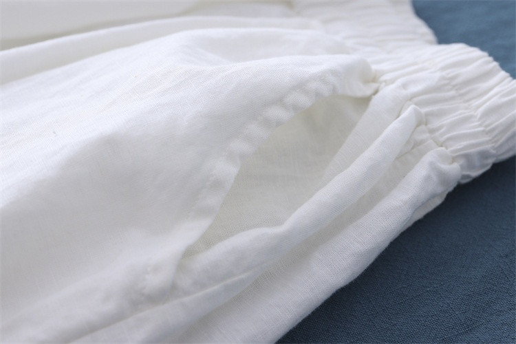 Cotton Linen Women's Sand Washed Linen Bloomers - Image 9