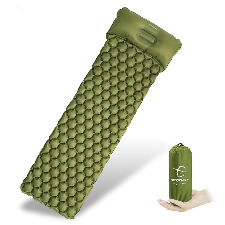 Outdoor Camping Inflatable Honeycomb Mattress Tent Sleeping Mat - Image 2