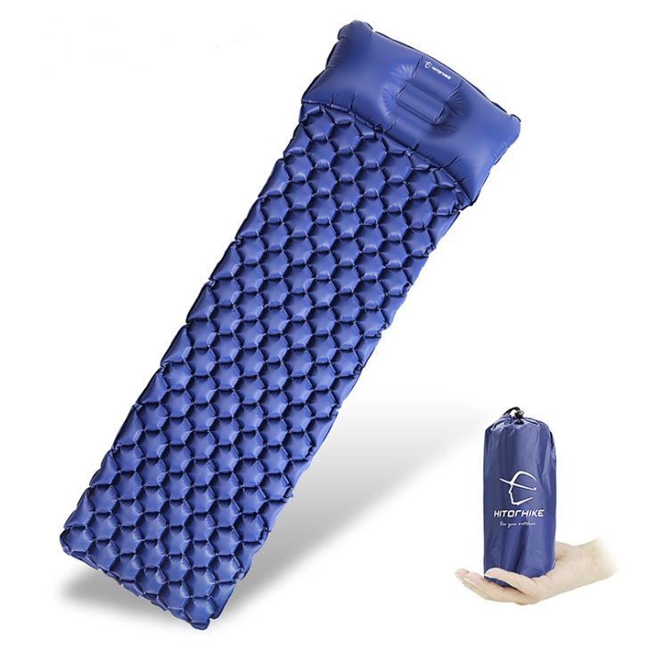 Outdoor Camping Inflatable Honeycomb Mattress Tent Sleeping Mat - Image 9