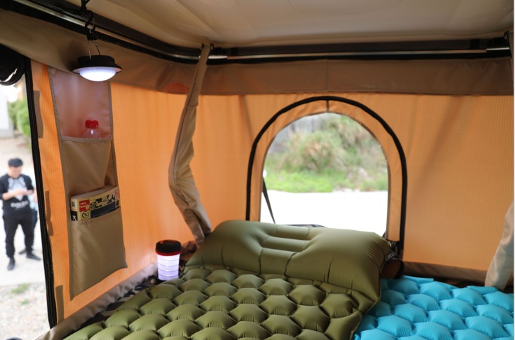 Outdoor Camping Inflatable Honeycomb Mattress Tent Sleeping Mat - Image 7