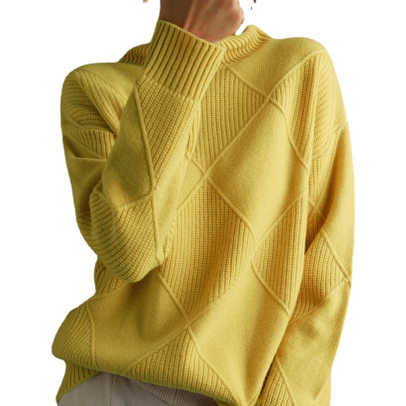 Knitwear Autumn And Winter Long-sleeved Outer Wear Bottoming Shirt - Image 2